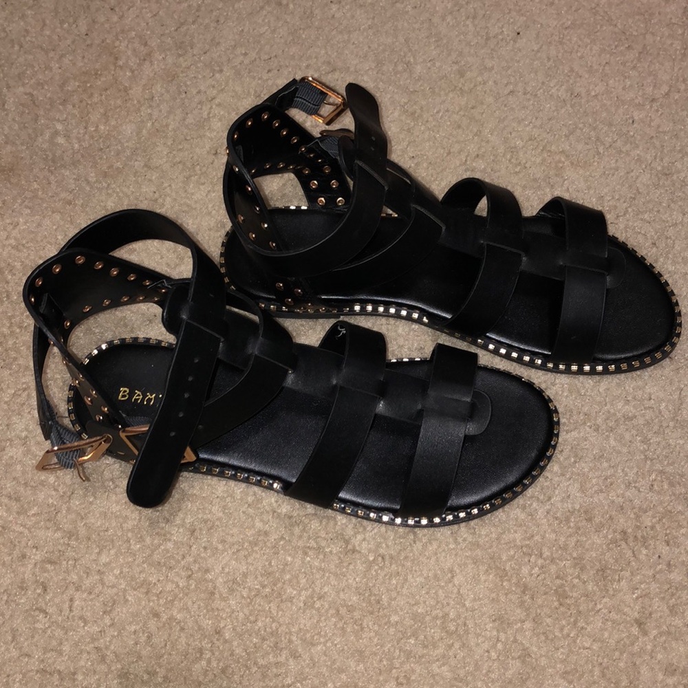 Black Sandals NWOT